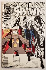 Spawn #10 1993 NEWSSTAND 1st Printing Printed in Canada Story - Dave Sim Cerebus