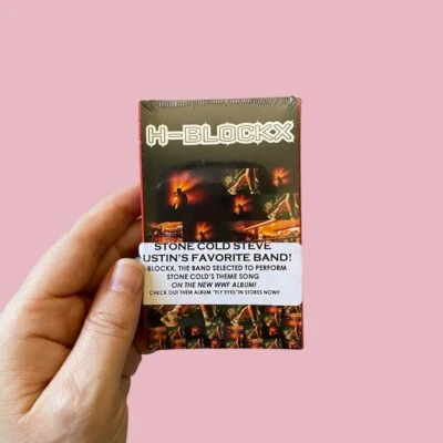 H-BlockX "Fly & Heartblood" Promo Singles Cassette tape New Factory Sealed - Image 1 of 4