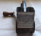 Moul Grater Vintage Cheese Grater Made In France Metal With Wooden Handle