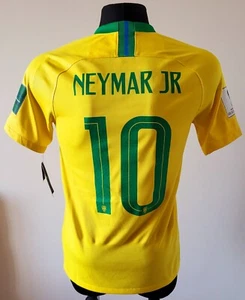Brazil 2018 - 2019 Home football shirt Nike #10 Neymar Jr size Small - Picture 1 of 14