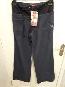 Quiksilver Roxy Womens Clue Blue Wide Leg Trousers Size 2 - BNWT - Picture 1 of 22