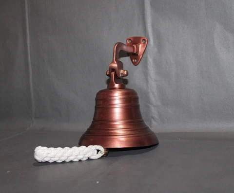 Pure Brass Vintage Theme Decorative Bell For Cafe, Home, Office Decoration Cover