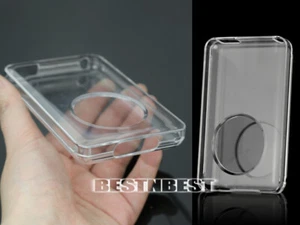 Clear Crystal Plastic Cover Case For Apple iPod Classic 80/120/160GB-10.5mm Thin - Picture 1 of 6