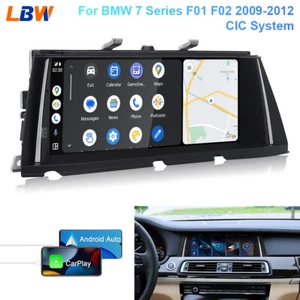 10.25" Linux Screen Wireless Carplay For BMW 7 Series F01 F02 2009-12 CIC System - Picture 1 of 12