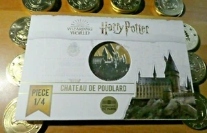 PIECE ARGENT Colorisée 50 EUROS COIN HARRY POTTER CHATEAU DE POUDLARD 1/4 NEUVE - Picture 1 of 3