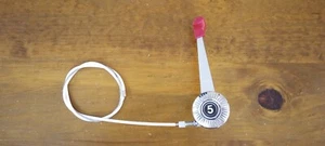 NOS Vintage Shimano Hawthorne Banana Seat Muscle Bike 5-Speed Red Knob Shifter - Picture 1 of 13