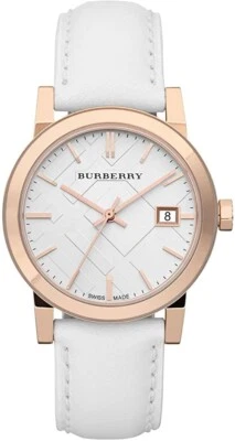 Brand New Burberry BU9108 Classic 34 mm Rose-Tone Swiss Watch - Image 1 of 2
