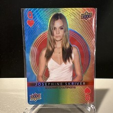 2022 Upper Deck Goodwin Champions Playing Card Josephine Skriver