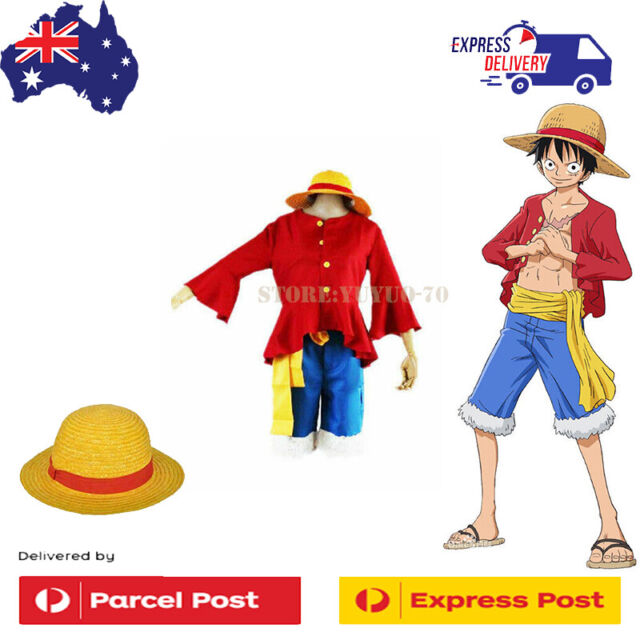 Roupa Cosplay Luffy Infantil