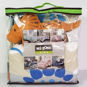 New Mi Zone Kids Dinosaur Twin Coverlet Set (Coverlet,Coverlet Sham,Dec Pillow) - Picture 1 of 7