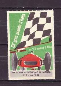Francobollo Erinnofilo 36° Gran Premio d'Italia Autodromo Monza - Picture 1 of 1