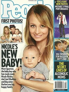 People Magazine November 2 2009 Nicole Richie Michael Jackson Buble John Stamos - Picture 1 of 3