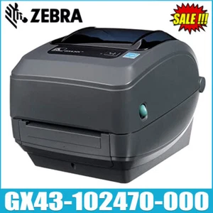 Imprimante d'étiquettes thermiques Zebra GX430t avec USB/Série/Ethernet P/N : GX43-102470-000 - Photo 1/8