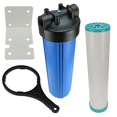 Hauswasserfilter 20 Zoll BigBlue Vorfilter Gartenfilter Brunnen + Leercontainer - Bild 1 von 3