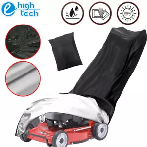 Waterproof Push Lawn Mower Cover Outdoor Heavy Duty Storage Rain UV Protector - Picture 1 of 11