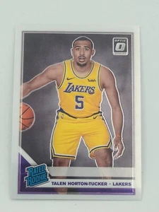2019-20 Panini Donruss Optic Talen Horton-Tucker Rated Rookie Base RC #151 - Picture 1 of 2