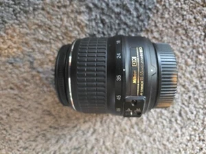 Nikon AF-S DX Nikkor ED 18-55mm 1:3.5-5.6GII w-Front/Rear Lens Caps Excellent - Picture 1 of 4