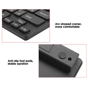 Wired Mini Japanese Keyboard Usb Interface Desktop Mute Ultra Thin 78 Key Comput - Picture 1 of 22