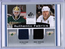 13/14 SP GAME USED AUTHENTIC FABRICS DUAL JERSEY CARDS (AF2-XX) U-Pick From List