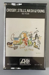 Crosby, Stills, Nash, & Young So Far 1974 Vintage Cassette Tape (VG) CS19117 - Picture 1 of 4