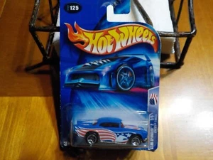 HOT WHEELS STAR SPANGLED 2 CHEVY 57 DATED 2003 - Picture 1 of 2