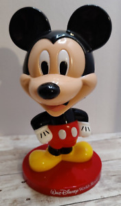 Vintage ~ Disney ~ Mickey Mouse Bobble Head ~ Kellogg~ Walt Disney Resort ~ 2002