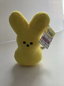 Peeps Bunny Rabbit Plush Stuffed Toy Blue 6" EASTER NWT - Picture 1 of 4