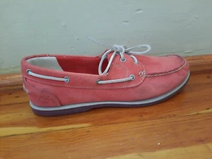 Zapatos de barco clásicos sin forrar para mujer Timberland Earthkeepers® talla 10 (EE. UU.) rojos - Imagen 1 de 12
