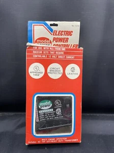Model Power Electric Power Controller Transformer Trains Race Cars W/ Box - Picture 1 of 11