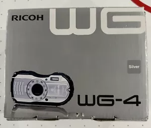 Ricoh WG-4 Waterproof Digital Camera Ricoh silver Waterproof Shockproof - VGC - Picture 1 of 24