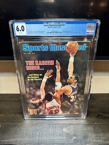 CGC 6.0 Newsstand Edition Sports Illustrated -Kareem Abdul-Jabbar-May 9 1983 - Picture 1 of 1