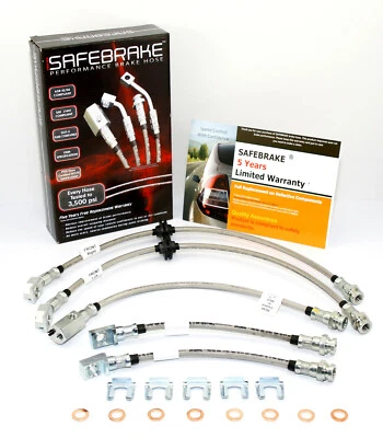 Holden Calais VL 1986-1988 brake upgrade - SAFEBRAKE Performance Hoses - Image 1 of 4