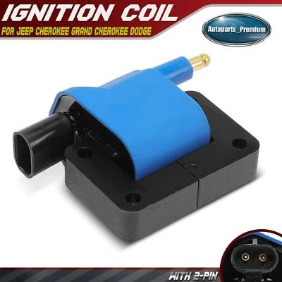 1x Bobina de encendido azul para Jeep Cherokee Grand Cherokee Dodge Ram 1500 Chrysler Foto 1 de 4