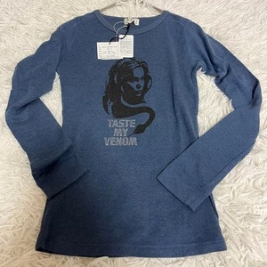 Hysterics 00s Vintage TASTE MY VENOM Long Sleeve T-Shirt Y2K Made in Japan w/tag - Picture 1 of 16