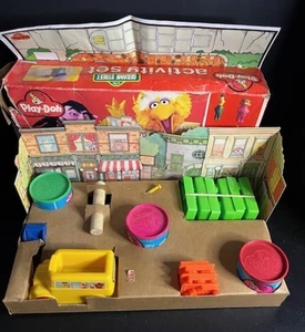 Vintage 1980 Kenner Sesamstraße Play-Doh Activity Set - Bild 1 von 22