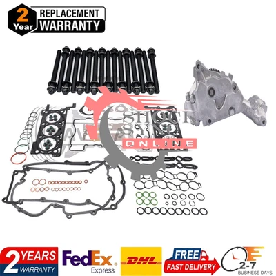 Kit de sellos de junta y pernos de cabeza para Jeep Grand Cherokee Chrysler 300 Ram 1500 3,0 L Foto 1 de 4