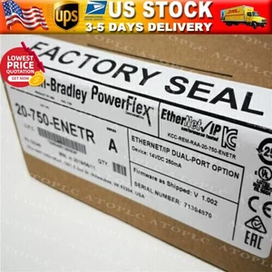 AB 20-750-ENETR PowerFlex 750 2-P ENet/IP Module New Sealed US Free Tax - Picture 1 of 3