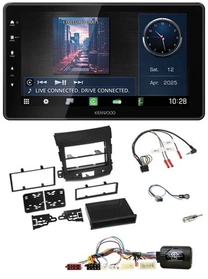 Kenwood Lenkrad Bluetooth USB DAB Autoradio für Mitsubishi Outlander aktiv 2007- - Bild 1 von 4