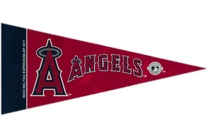 Los Angeles Angels of Anaheim Mini Pennants - 8 Piece Set NEW + FAST SHIPPING - Picture 1 of 3