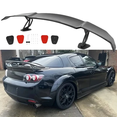 55" Glossy Rear Trunk /Spoiler GT Style Racing Wing Lip For Mazda RX-8 2004-2011 - Image 1 of 4