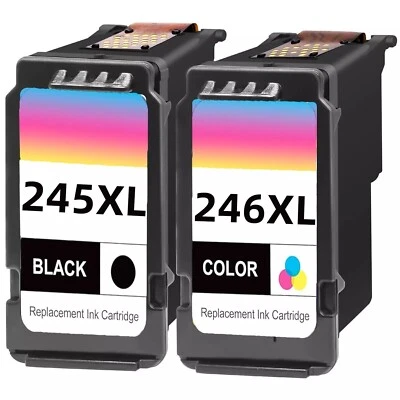PG-245XL CL-246XL Ink Cartridge for Canon PIXMA MG2522 MG2520 TS3122 MX490 MX492 - Image 1 of 4