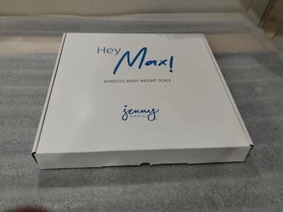 Jenny Craig Hey Max! Wireless Body Weight Scale New In Box - Image 1 of 3