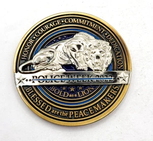 2022 Police Week Washington DC 1.75" Challenge Coin - Picture 1 of 5