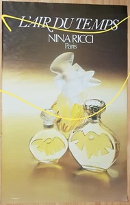 1987 large advert - L'Air du Temps / Nina Ricci + John Cunningham (Gucci) - Picture 1 of 2