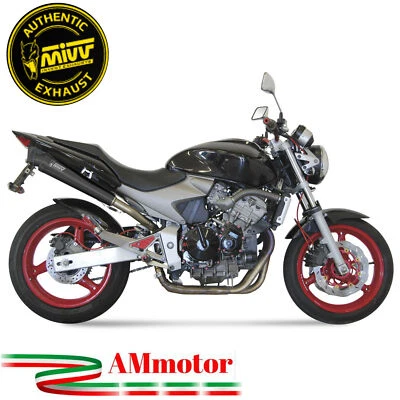 Mivv Honda Hornet 600 2006 06 Terminale Di Scarico Marmitta X-Cone Black Moto - Immagine 1 di 4
