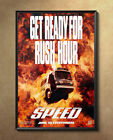 Speed Keanu Reeves 1994 Movie Poster 24"x36" Borderless Glossy 9439