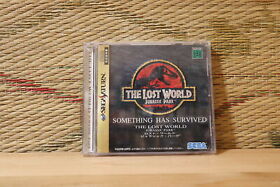 The Lost World Jurassic Park Sega Saturn SS Japan Very Good Condition!
