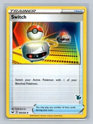 Switch (Eevee Stamped) Battle Academy 2022 183/202 Near Mint NM - Image 1 of 2