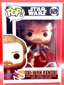 Funko POP! Star Wars OBI-WAN KENOBI 629 Con Estuche Protector Pop Como Nuevo - Imagen 1 de 5