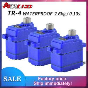 PowerHD TR-4 Mini 7,4V 2,6KG Wasserdicht Metallgetriebe Servo für Traxxas TRX4 TEILE